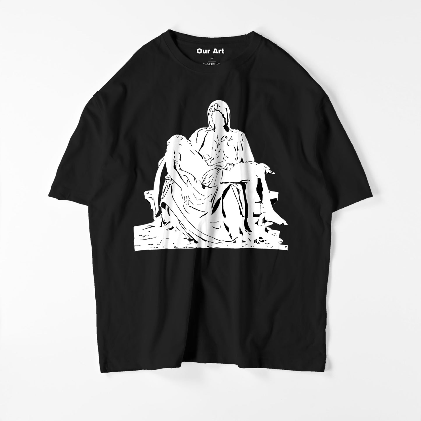 Pieta  (Black t-shirt)