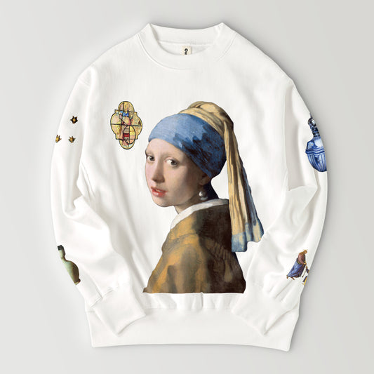 Johannes Vermeer & Pietro Perugino - collage