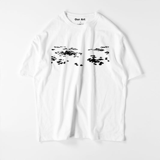 Water Lilies (White t-shirt)