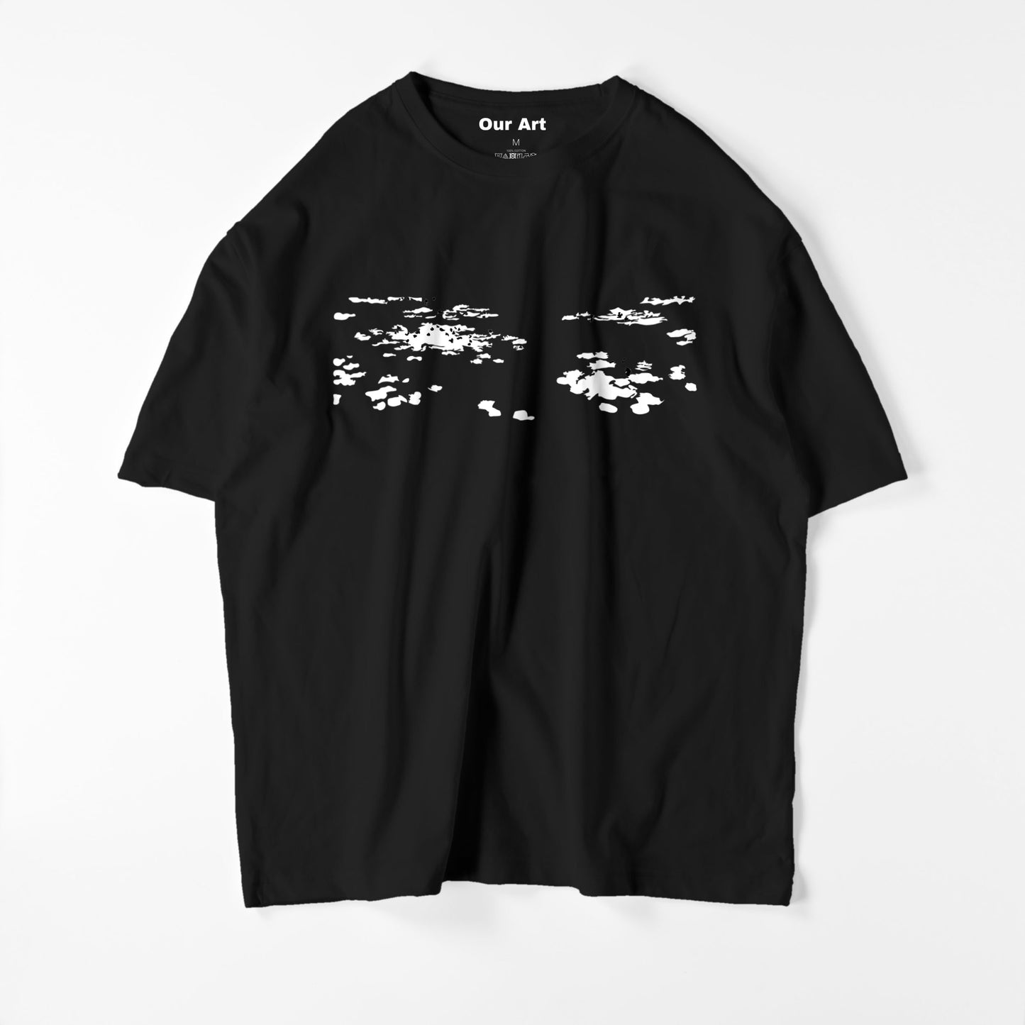 Water Lilies (Black t-shirt)