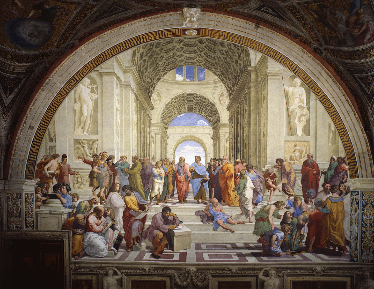 School of Athens (White t-shirt)