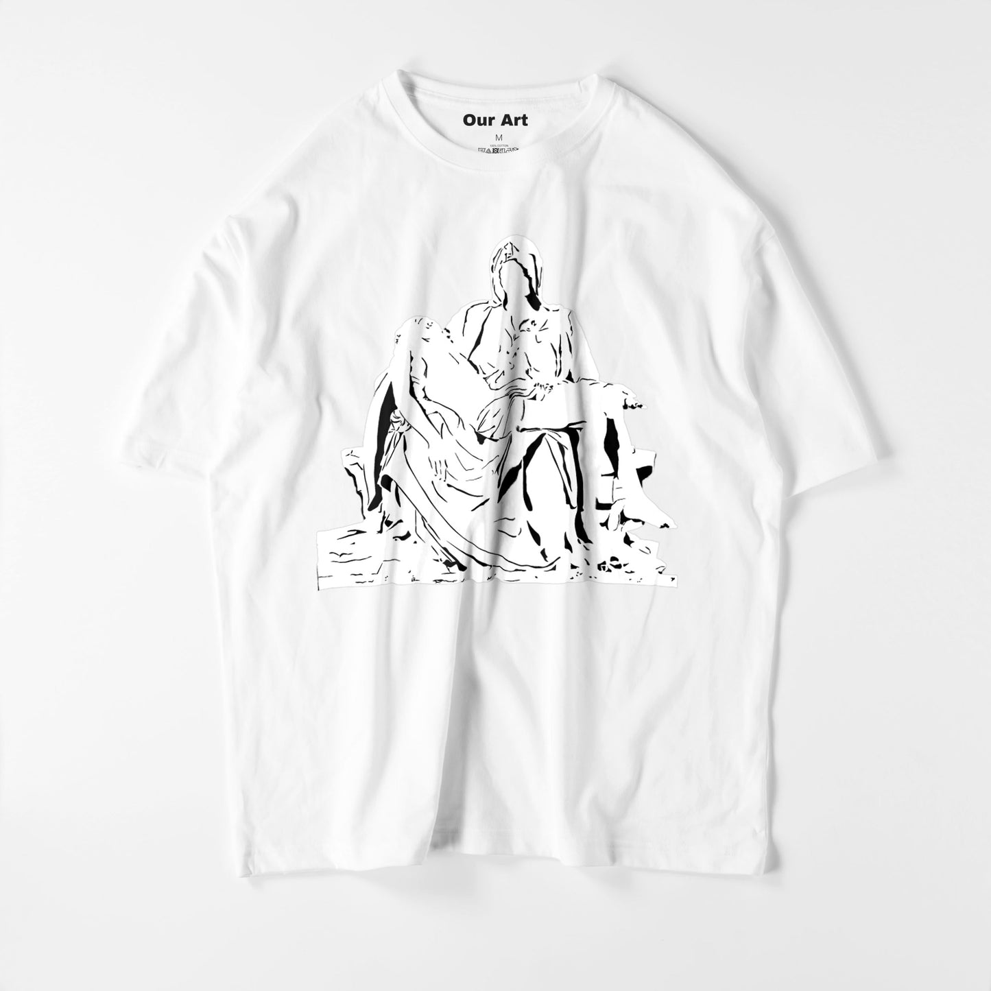 Pieta (White t-shirt)