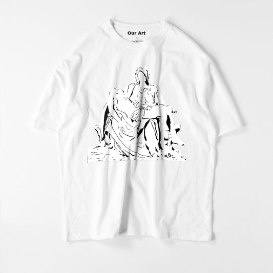 Pieta (White t-shirt)