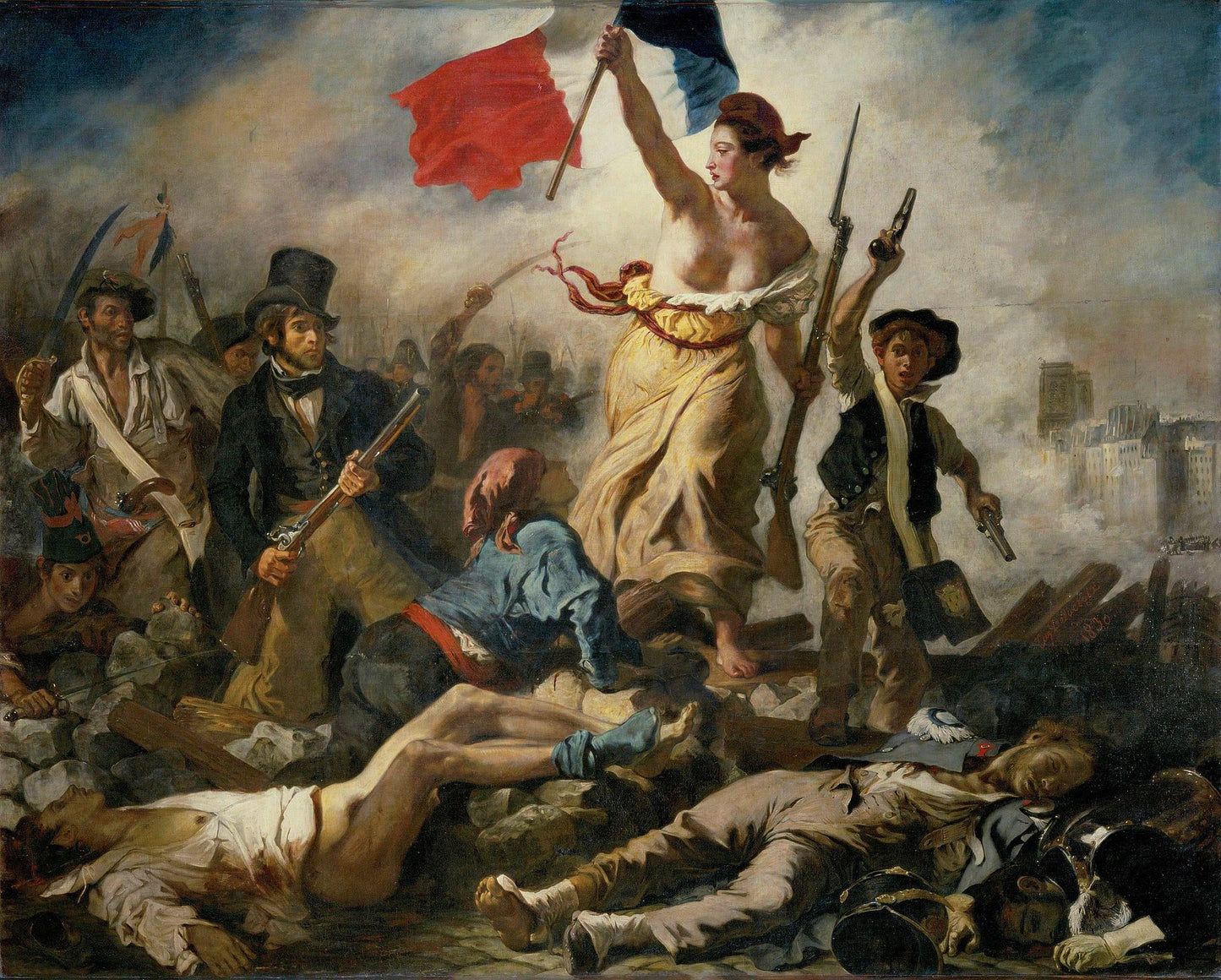 Liberty Leading the People (White t-shirt)