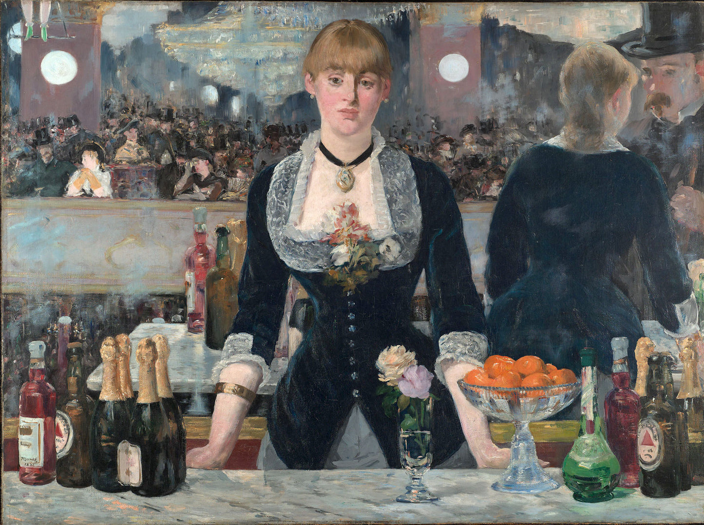 A Bar at the Folies Bergere (White t-shirt)