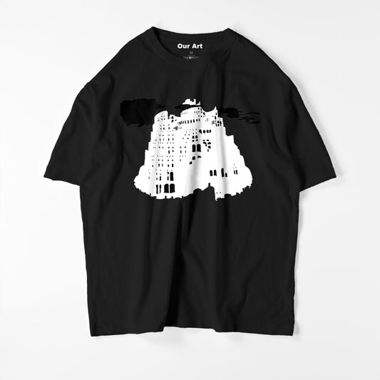 Tower of Babel (Black t-shirt)